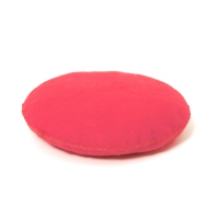 Coussin Smarties en feutre - rose grenade
